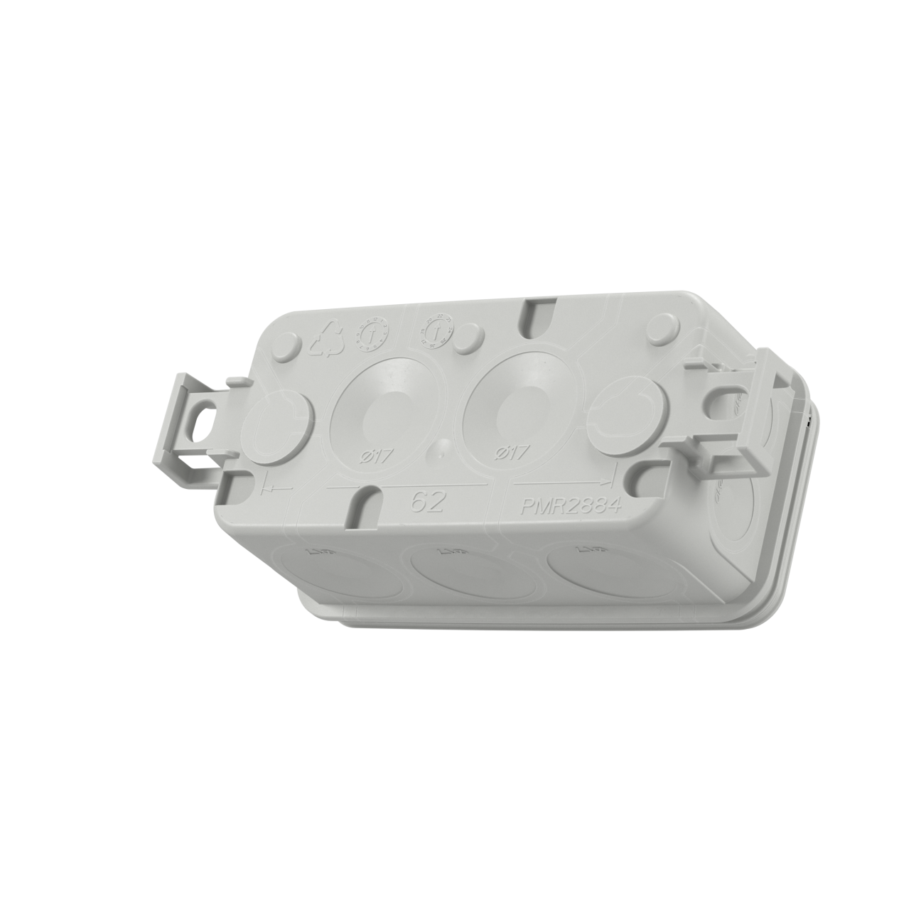 Kopplingsdosa IP65 utanpåliggande 105 x 43mm, Monteringsbar vid temperaturer mellan -25+60°C, Halogenfri, Grå | ABB Oy, Wiring accessories Kopplingsdosa IP65 utanpåliggande 105 x 43mm, Monteringsbar vid temperaturer mellan -25+60°C, Halogenfri, Grå | ABB Oy, Wiring accessories