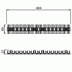 Halogenfri montagelist för 16 st flexibla eller styva rör (16/20 mm ...
