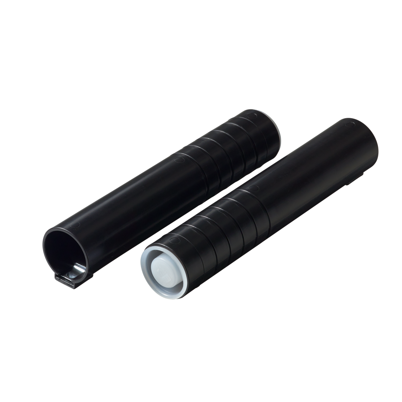 Ändmuff M25, svart, med låsfjäder, för 25mm VP-rör / Flexi-rör, tätning ...