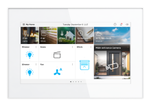 Touchdisplay med inbyggd systemåtkomstpunkt