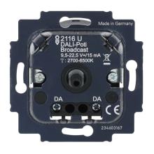 DALI -vriddimmerinsats med funktionen ”Tunable White”. utan strömförsörjning