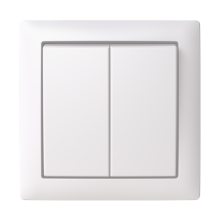 Kronströmbrytare SAGA för utanpåliggande montering. IP44