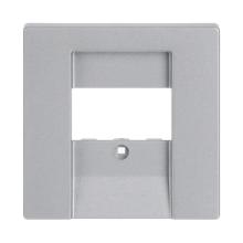 Centrumplatta, USB-, VGA-, HDMI-uttag, aluminium