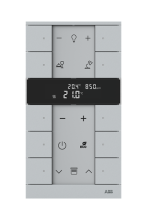 Luftkvalitetsgivare (Temp, CO2, Luftfuktighet, VOC) ABB Tenton med 10 knappar