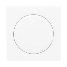 Centrumplatta, dimmer, vrid, vit matt
