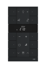 Luftkvalitetsgivare ABB Tenton med 10 knappar