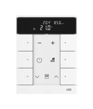 Luftkvalitetsgivare (Temp, CO2, Luftfuktighet, VOC) ABB Tenton med 6 knappar