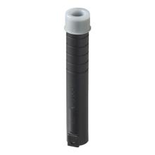 Ändmuff M20, svart, med låsfjäder, för 20mm VP-rör / Flexi-rör, tätning ingår