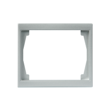 Täckram, Impressivo, 100mm, 1-fack, aluminium