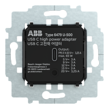 Uttagsinsats USB-C 65W