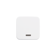 Centrumplatta dimmer, touch, med glimlampa Jussi