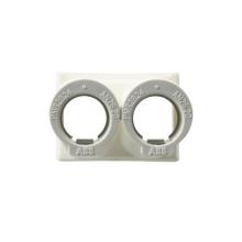 Sidostuts 2 x Ø25mm/20mm. För AUB-dosor.