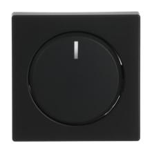 Centrumplatta, dimmer, vrid, svart matt