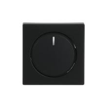 Centrumplatta, dimmer, vrid, svart matt