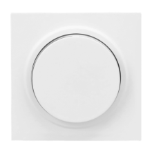 C-platta dimmer Mattvit
