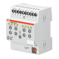 Jalusiaktor med tidsdetektering och manuell styrning, 4 kanaler, 24 V DC