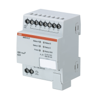 Analog aktor, 4-kanal, 0-10V, 0-20mA, MDRC