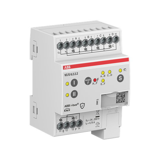 Ventilstyrning kontroller 6-kanaler