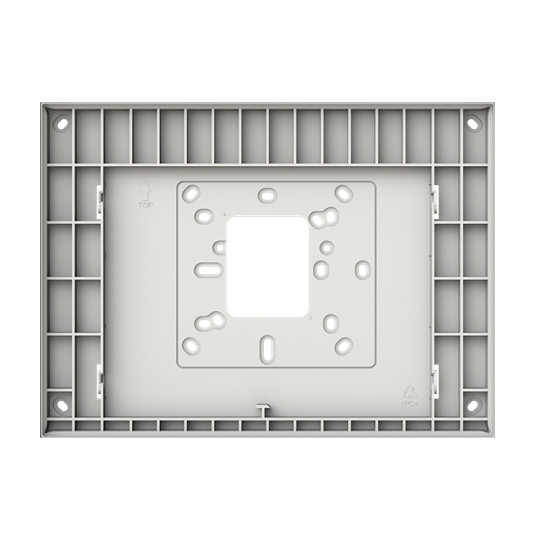 Ytmonteringsbox för 10-tums touchpanel, vit