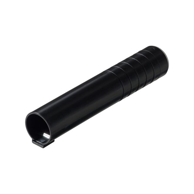 Ändmuff M25, svart, med låsfjäder, för 25mm VP-rör / Flexi-rör, tätning ...