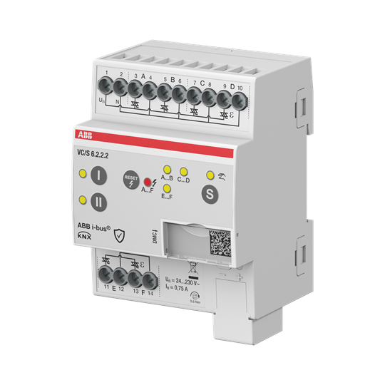 Ventilstyrning kontroller 6-kanaler