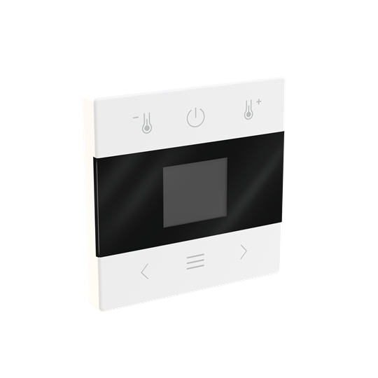 Centrumplatta Rumstermostat Touch Vit Impressivo