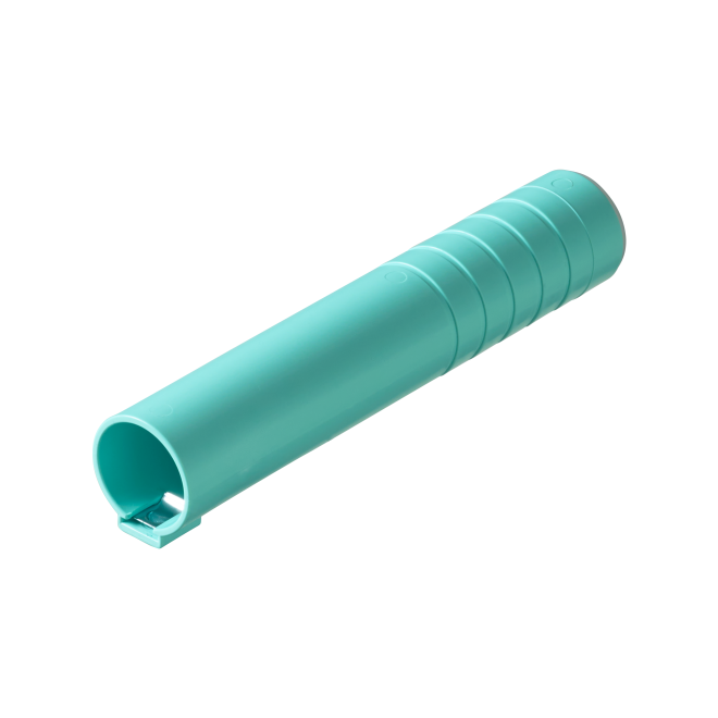 Ändmuff M25 ljusgrön, med låsfjäder, för 25mm VP-rör / Flexi-rör ...