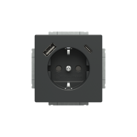 VU 1-VÄGS M USB-A+C IMP ANT