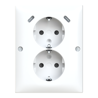2-vägs hörnuttag med 2xUSB-C