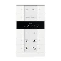 KNX tryckknappsensor med RTC