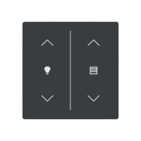Centrumplatta KNX/f@h IMPRESSIVO