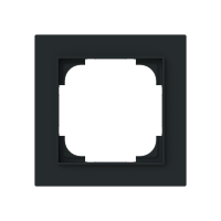 Ram 1-facks mattsvart