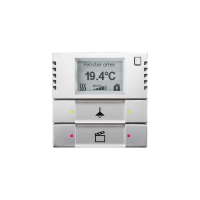 TERMOSTATDISPLAY 2P STÅL