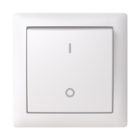 Strömbrytare 2-polig, utvändig IP44