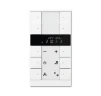 KNX tryckknappsensor med RTC, CO2 samt luftfuktighetsgivare