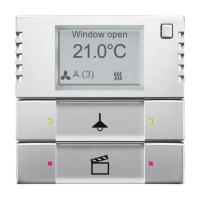 TERMOSTATDISPLAY 2P STÅL