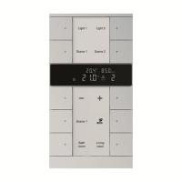 KNX tryckknappsensor med RTC, CO2 samt luftfuktighetsgivare