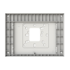 Ytmonteringsbox för 10-tums touchpanel, vit